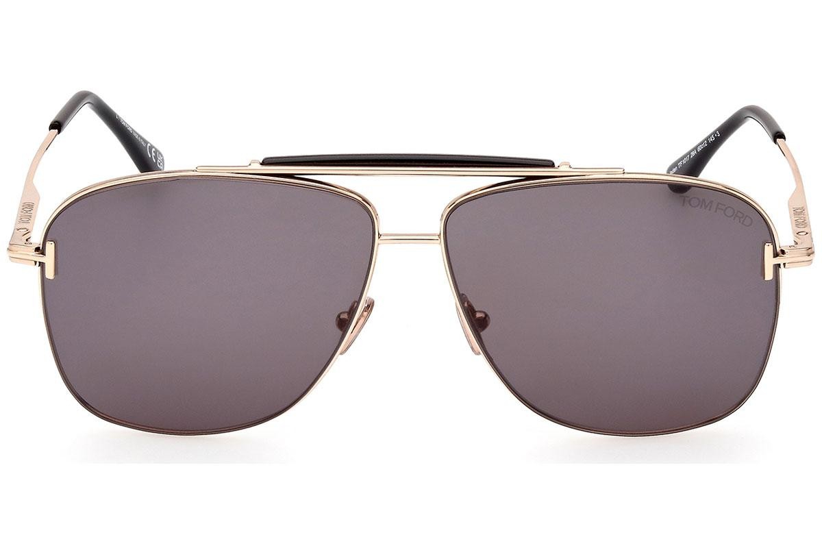 Tom Ford JADEN (FT1017-28A) 60 | Unisex Altın Güneş Gözlüğü